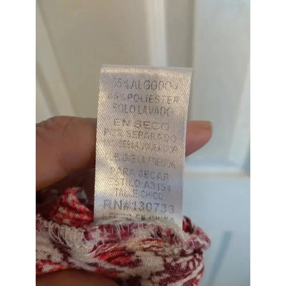 Michael Michael Kors Top Multicolored Boho Tassels Sz S Bust 34 Length 30 - Picture 9 of 9